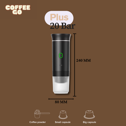Cafetière Expresso Portable 3-en-1 Sans Fil – TravelBrew Pro