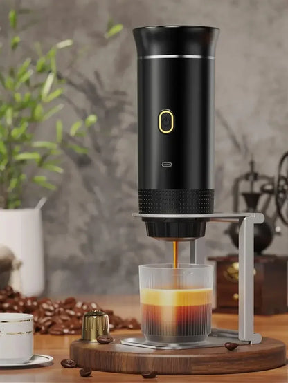 Cafetière Expresso Portable 3-en-1 Sans Fil – TravelBrew Pro